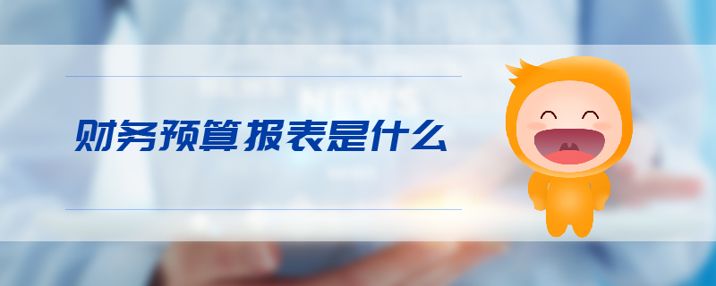 財(cái)務(wù)預(yù)算報(bào)表是什么 財(cái)務(wù)預(yù)算報(bào)表是什么