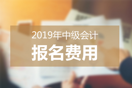 海南2019中級(jí)會(huì)計(jì)報(bào)名費(fèi)用