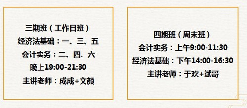 初級會(huì)計(jì)課程