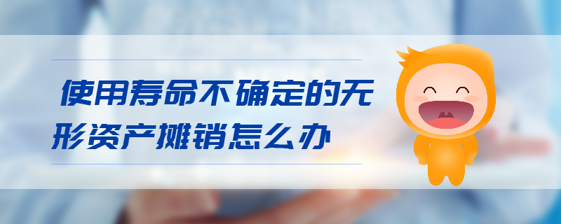 使用壽命不確定的無(wú)形資產(chǎn)攤銷怎么辦 使用壽命不確定的無(wú)形資產(chǎn)攤銷怎么辦
