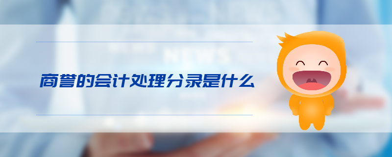 商譽(yù)的會(huì)計(jì)處理分錄是什么