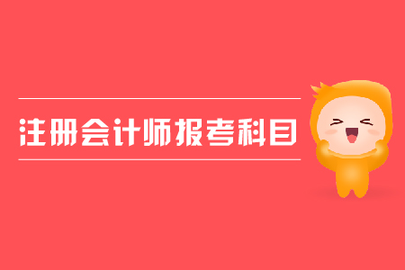 2019年注冊(cè)會(huì)計(jì)師報(bào)考科目及各科目學(xué)習(xí)方法