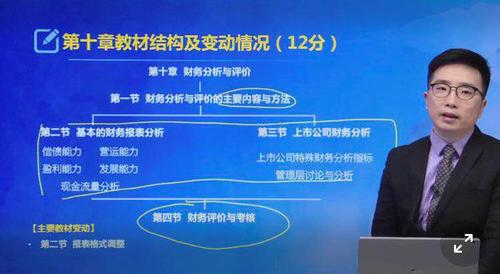 第十章財務分析與評價教材變動情況