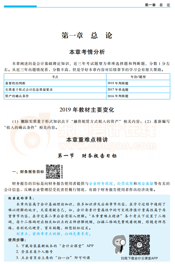 東奧《輕松過關(guān)1》中級會計(jì)實(shí)務(wù)試讀