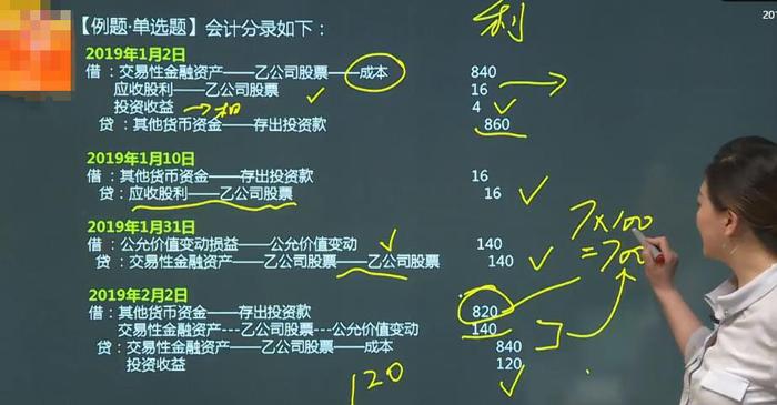 交易性金融資產(chǎn)應(yīng)確認(rèn)的投資收益的會計分錄