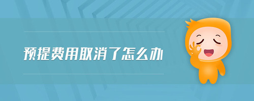 預(yù)提費(fèi)用取消了怎么辦