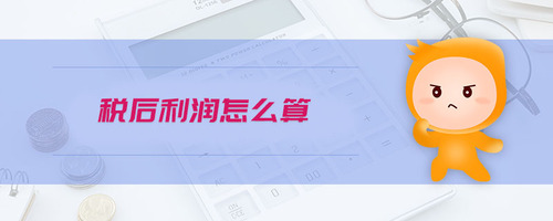 稅后利潤(rùn)怎么算