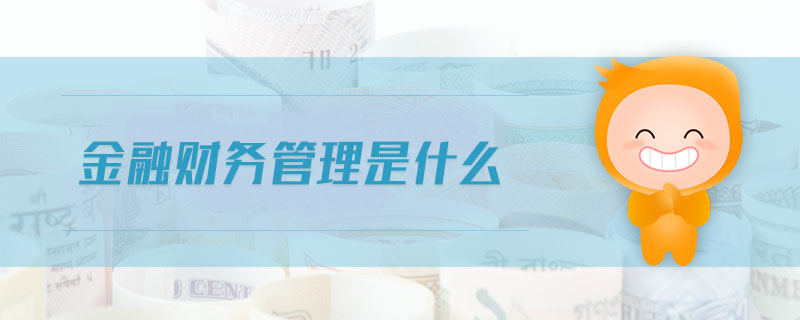 金融財務(wù)管理是什么