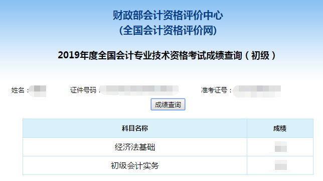 初級會(huì)計(jì)考試分?jǐn)?shù)