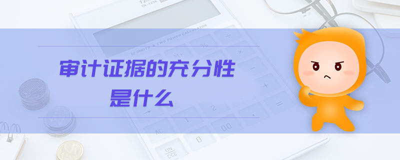 審計證據(jù)的充分性是什么 審計證據(jù)的充分性是什么