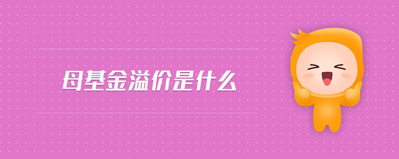 母基金溢價是什么