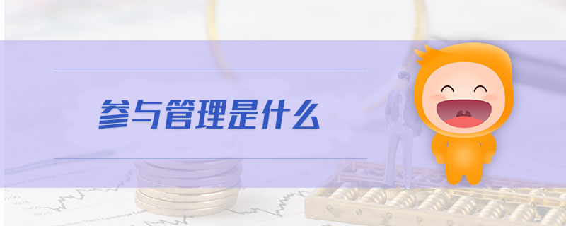 參與管理是什么