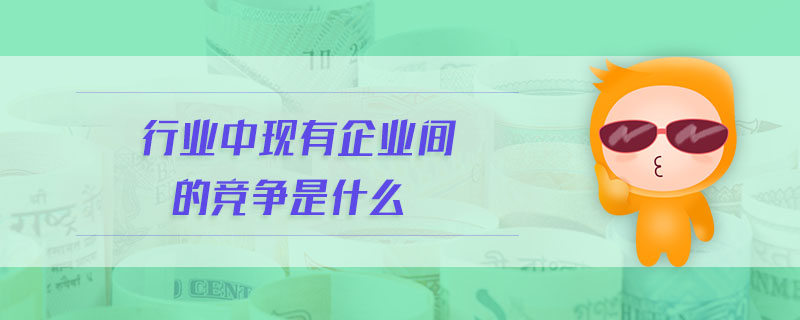 行業(yè)中現有企業(yè)間的競爭是什么