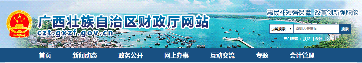 廣西壯族自治區(qū)發(fā)布會計信息采集業(yè)務常見問題解答！