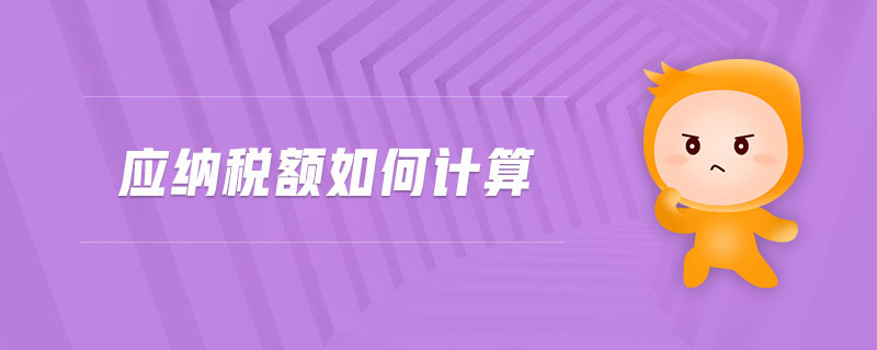 應(yīng)納稅額如何計(jì)算 應(yīng)納稅額如何計(jì)算