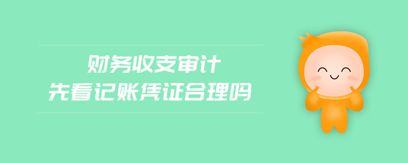 財務收支審計先看記賬憑證合理嗎 財務收支審計先看記賬憑證合理嗎