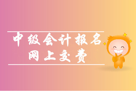 中級會計職稱考試報名成功后在哪里交費？