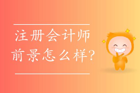 注冊(cè)會(huì)計(jì)師的前景怎么樣？