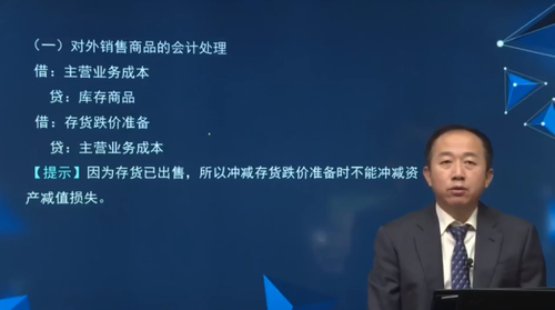 對外銷售商品的會計處理