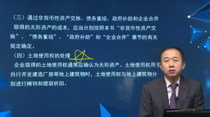 土地使用權(quán)的處理