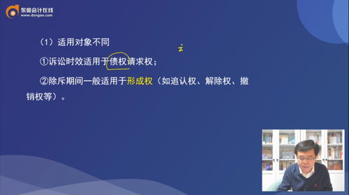 適用對(duì)象不同