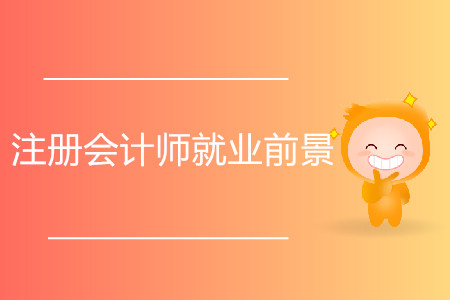 2020年注冊會計師就業(yè)前景分析！