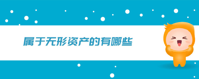 屬于無形資產(chǎn)的有哪些