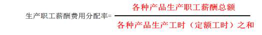 生產(chǎn)職工薪酬費(fèi)用分配率 生產(chǎn)職工薪酬費(fèi)用分配率