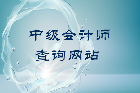 中級(jí)會(huì)計(jì)師證書查詢網(wǎng)站地址是什么？