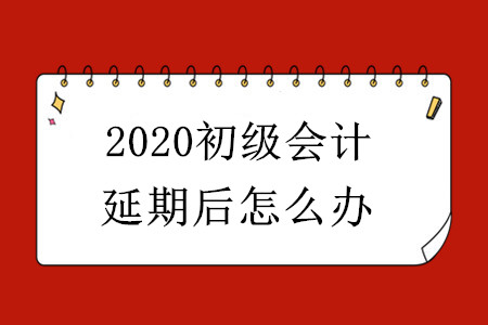 2020年初級會計師考試推遲后該怎么辦？
