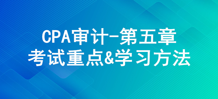 信息技術(shù)對審計的影響_CPA《審計》第五章考試重點與學習方法