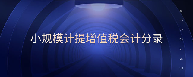 小規(guī)模計提增值稅會計分錄 小規(guī)模計提增值稅會計分錄