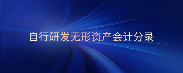 自行研發(fā)無(wú)形資產(chǎn)會(huì)計(jì)分錄 自行研發(fā)無(wú)形資產(chǎn)會(huì)計(jì)分錄