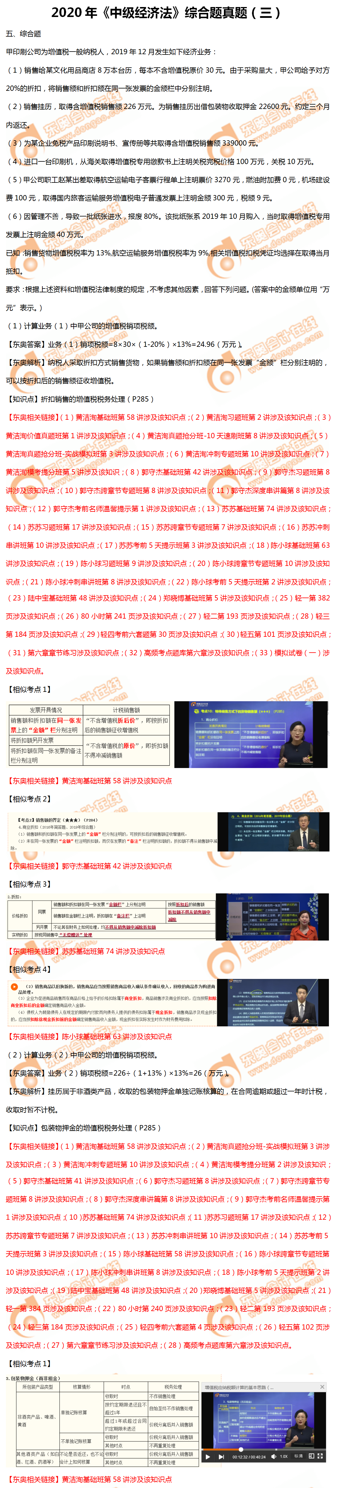 經(jīng)濟(jì)法綜合題第三批次