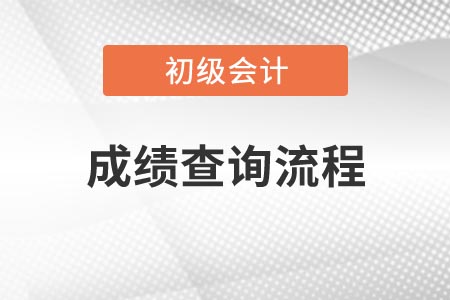 2020年西藏初級會計考試成績查詢流程是什么