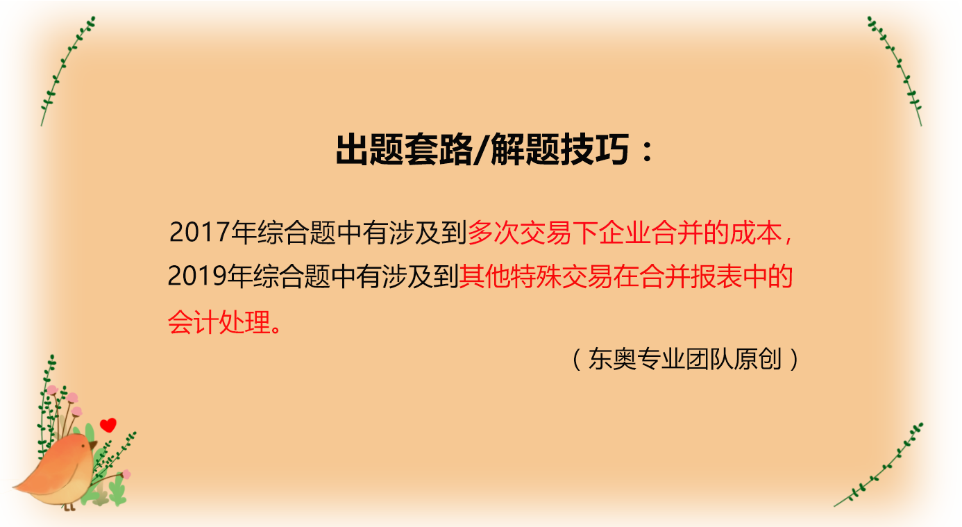 考情分析 考情分析