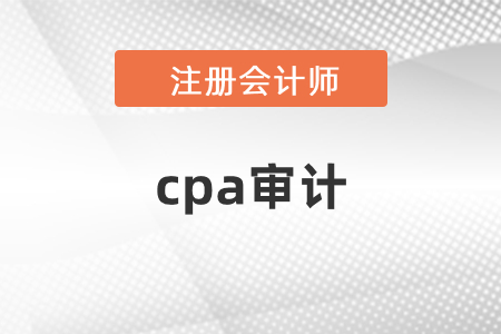 cpa考試審計(jì)章節(jié)目錄