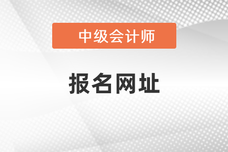 中級(jí)會(huì)計(jì)資格證考試報(bào)名網(wǎng)址