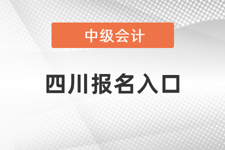 四川省宜賓中級(jí)會(huì)計(jì)師報(bào)名入口