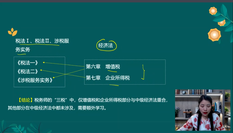 稅法（一）、稅法（二）、涉稅服務(wù)實(shí)務(wù)&中級(jí)經(jīng)濟(jì)法
