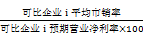 可比企業(yè)i的修正市銷(xiāo)率
