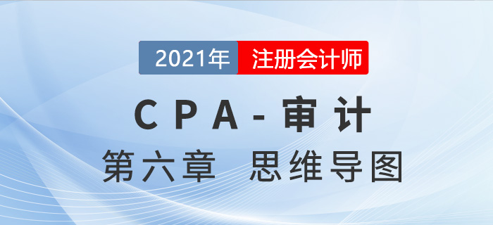 2021年注會審計第六章思維導圖 2021年注會審計第六章思維導圖