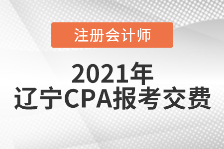 2021年遼寧省沈陽cpa考試報名6月15日開始交費