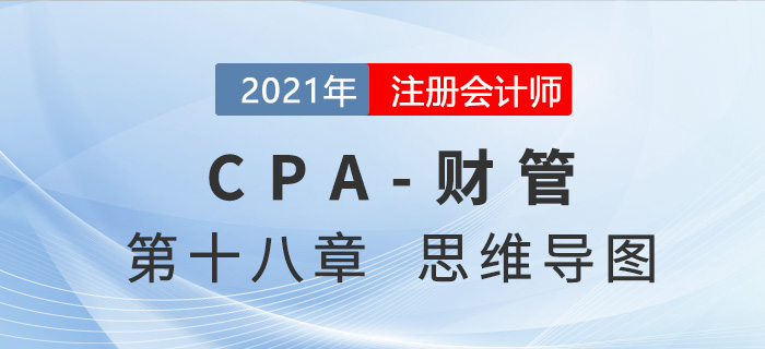 2021年注會(huì)《財(cái)務(wù)成本管理》第十八章思維導(dǎo)圖 2021年注會(huì)《財(cái)務(wù)成本管理》第十八章思維導(dǎo)圖