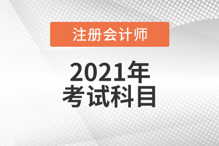 注冊會計(jì)師考試科目都有什么