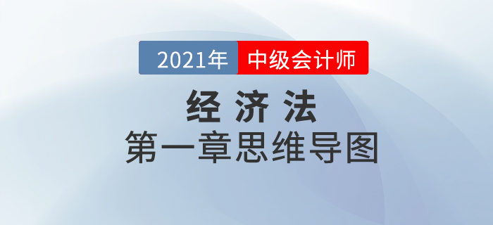 2021年中級會計(jì)《經(jīng)濟(jì)法》第一章思維導(dǎo)圖，速來點(diǎn)擊！