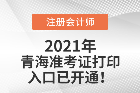 青海省黃南2021年注冊(cè)會(huì)計(jì)師準(zhǔn)考證下載網(wǎng)站已開(kāi)通