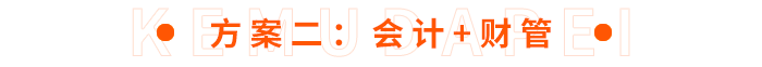 方案二：會計+財管
