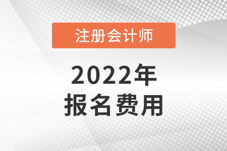 2022年北京cpa報(bào)名費(fèi)是多少