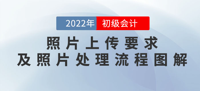 各地2022年初級(jí)會(huì)計(jì)報(bào)名照片上傳要求及照片處理流程圖解